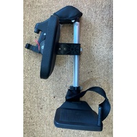 Aspire Wheelcahir LHS Complete Elevating LEGREST w/CALF PAD - 450mm to 510mm