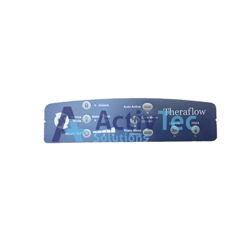 Theraflow Pump - Decal / Membrane Switch Panel