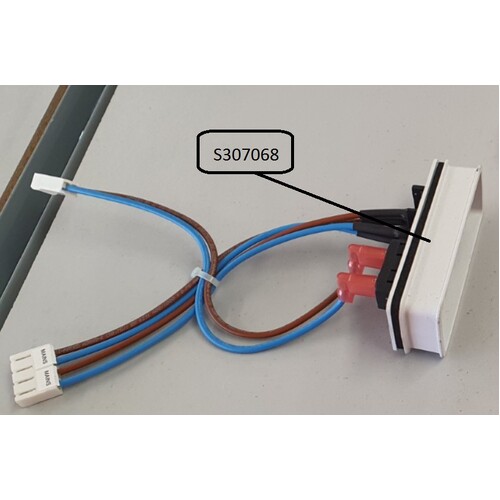 Talley Quattro Plus Air Pump - POWER MODULE Assembly With Rear Wiring And White Cover