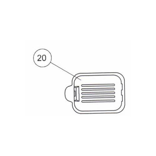 Arjo Alpha Active 3 / 4 Air Pump - Filter Cover