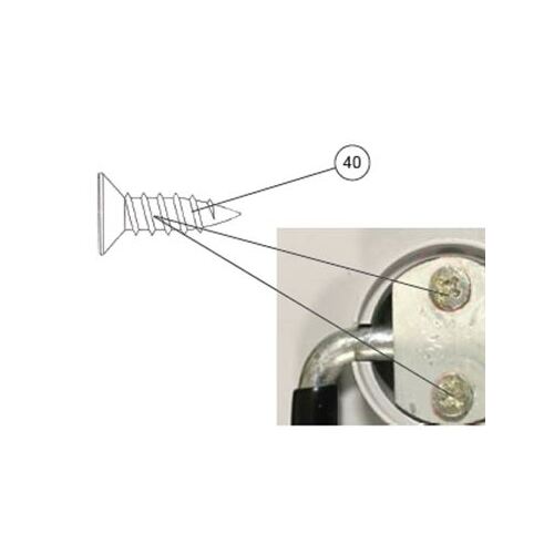 Arjo Alpha Active 4 - Hanging Hook RETAINING SCREW