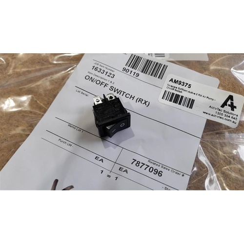 Invacare Softform Active 2 RX Air Pump - On/Off Switch
