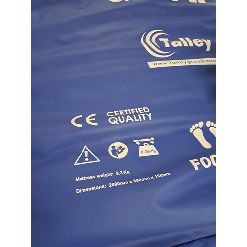 Talley Pulsair Choice 2080mm x 880mm x 180mm  MATTRESS TOP COVER - Long