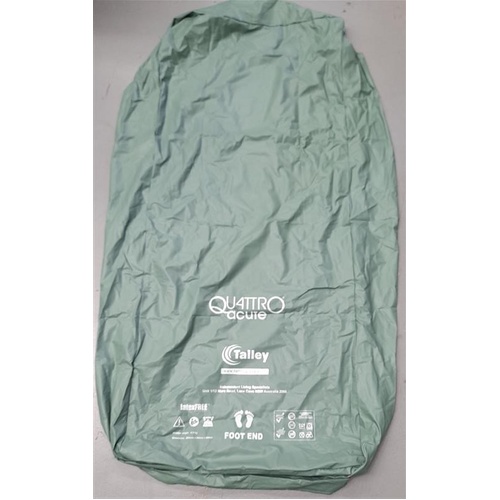 Talley Quattro Acute Green Mattress Cover, 28 Cell