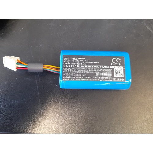 Welch Allyn Replacement BATT22 Connex Battery