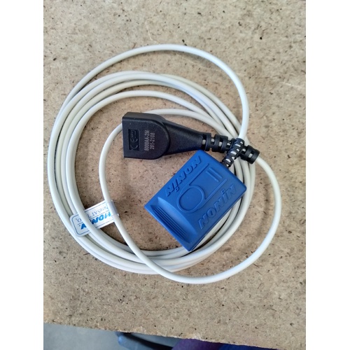 Genuine Welch Allyn SPO2 Sensor - Finger Nonin Clip 2m, 8000AA-2