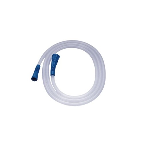 Liberty, 3/ 16" 3.6M With Blue Connector, Suction Pump TUBE - White
