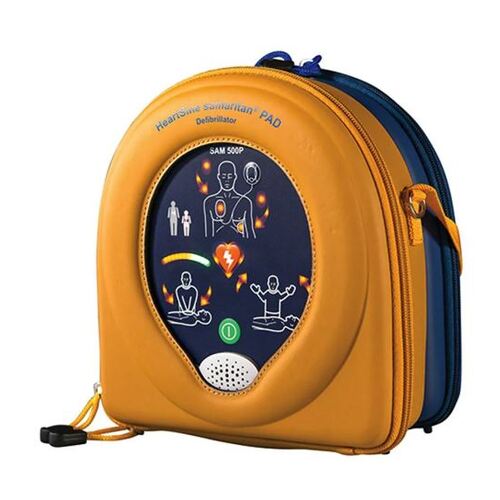 Heartsine Samaritan SAM 500P Semi Automatic DEFIBRILLATOR (CPR Advisor) Includes Battery Pack