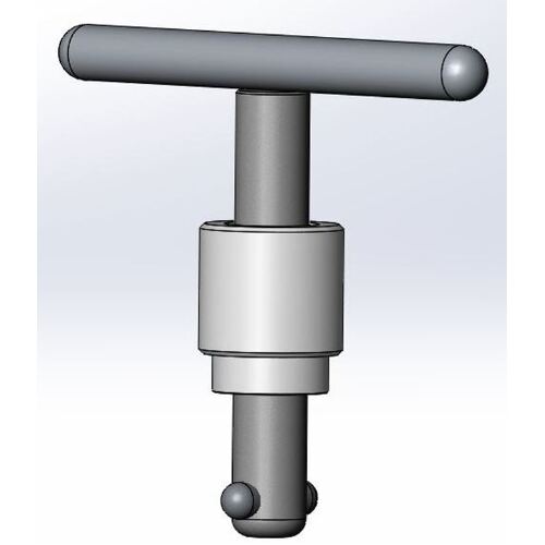 Ergolet Luna Ceiling Hoist, HANDLE With BAYONET/TEST KEY