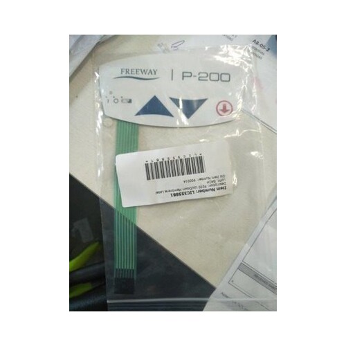 Freeway P200 Portable Ceiling Hoist - Up/Down Membrane Switch Panel decal