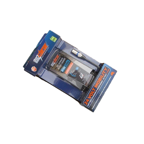 24V 4 Amp SLA Battery Charger - XLR Plug (3 Pin)