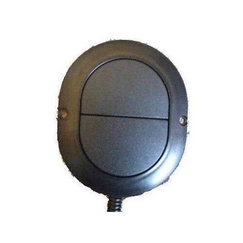 Dewert Oval Armrest Mounted Hand Switch - HS-1.65.000.016.30