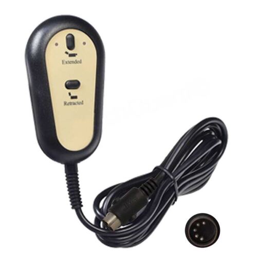 Massage Lift Chair 2 buttons 5 Pins HANDSET - Full Round Shape Plug End