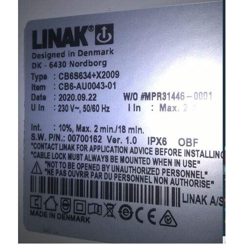 Linak CB6-AU0043-01 CONTROL BOX