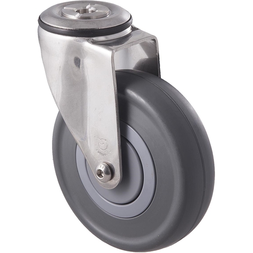 Fallshaw Stainless Steel MSC Series 125mm Swivel Castor