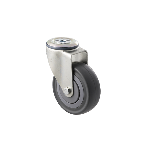 Fallshaw MSQ Series 125mm Swivel Castor - 13mm Bolt Hole