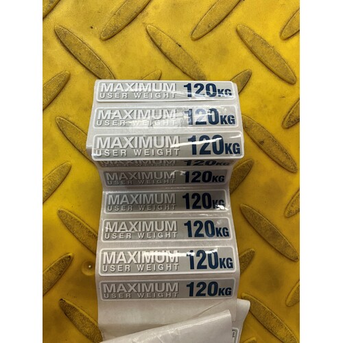 K Care My Comfort Chair 120KG SWL Sticker