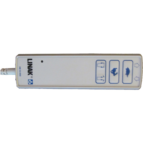 Floor Hoist - Linak 6 Button Handset - 2 Speed With Leg Spread - Round 8 Pin Plug