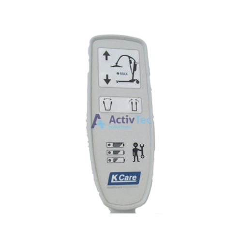Linak 4 Button Handset - Round 8 Pin Plug - With Battery And Maintenance Indicators