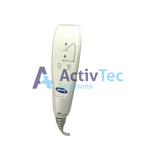 Invacare Birdie EVO HANDSET - 4 Button - Up/Down / Leg - Round 8 Pin Plug - Linak HB30017-00