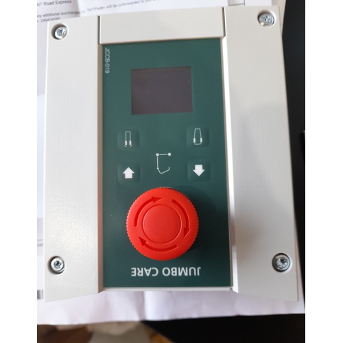 NEW STYLE - Linak CBJC012-02 Control Box - Green - With Battery And Service Indicator And Power Pivot Frame