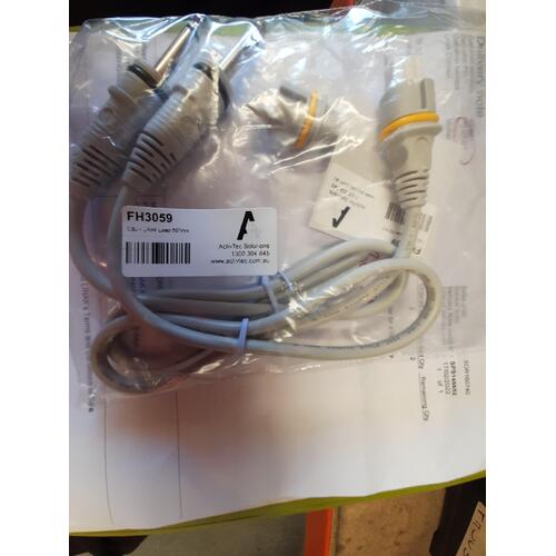 Linak CBJ - LA44 500mm CABLE - 6.35mm (1/4 Inch) Mono Plug To Male Minifit