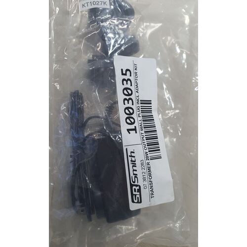 SR Smith Pool Hoist/Lift - Battery CHARGER With Adapter Kit