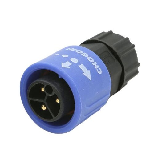 Digi Key Chogori Male 3 Position Plug Cap CONNECTOR - Small Version