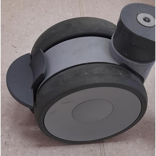 Invacare Birdie Evo / ISA X Plus Hoist - Tente 100mm Twin Brake Castor - Includes Fixation Hardware - Each