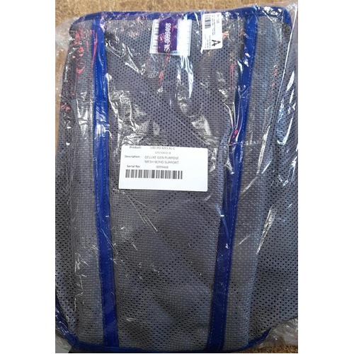 Aspire Deluxe General Purpose Sling - Head Support  Keyhole Clips  Mesh  300kg - Extra Large