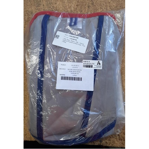 Lifter Sling - Aspire - SMALL - Deluxe General Purpose w/Head Supp - Poly - 200kg