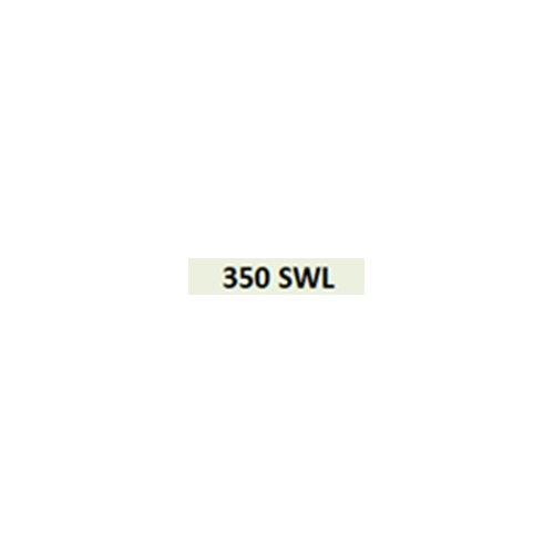 Haycomp Boomer Hoist 350kg SWL Label For Mast