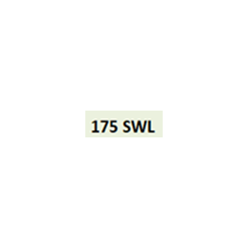 Haycomp Wombat And Old Version Joey Hoist - 175kg SWL Label For Mast