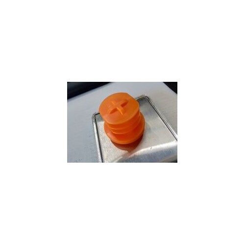 Arjo Sara Stedy NTB2000 - Push Handle PLUG/CAP END - Orange