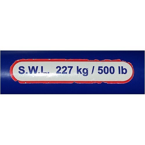 Arjo Maxi Move - Jib SWL Label - 227kg