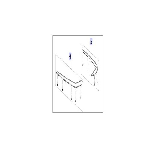 Invacare ISA Standing Lifter To Suit Footplate HEEL BLOCK Only - RHS - Intermediate And Inclined