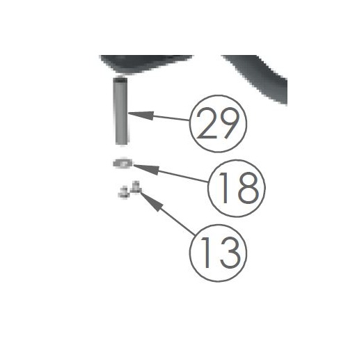 Staebel, To suit Koval Mover Flexi Hoist, M8 x 10mm, Socket Head BUTTON SCREW