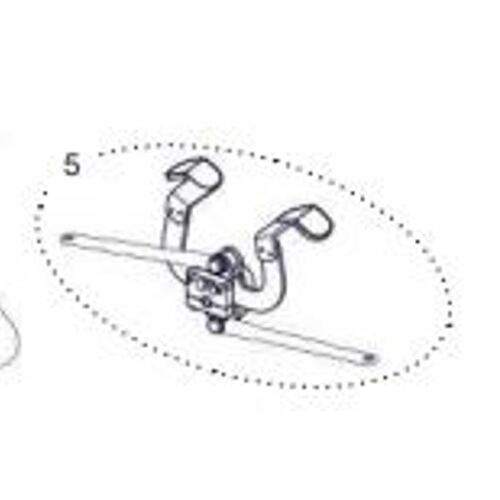 Joerns, To Suit Oxford UP200 Hoist. FOOD PEDAL ASSEMBLY Including Fixing Gear