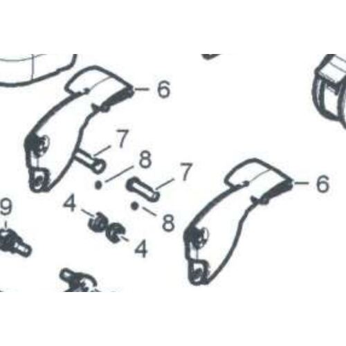 Arjo Sara Stedy Foot Pedal Kit
