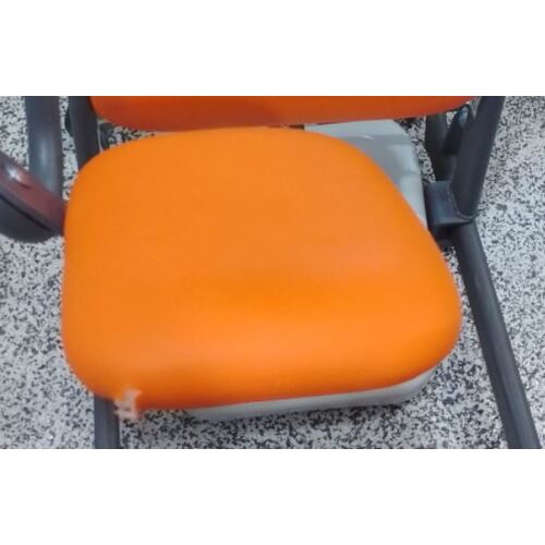 Koval Flexi Mover Transfer Aid - LHS PADDED SEAT Upholstery - Orange