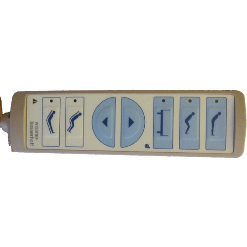 Wi-Bo Carisma / Sentida Bed Handset - 7 Button - 13 Pin Plug - New Style