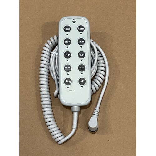 Dewert HS 51495 / 74401 Bed Handset - 10 Button - 13 Pin Plug