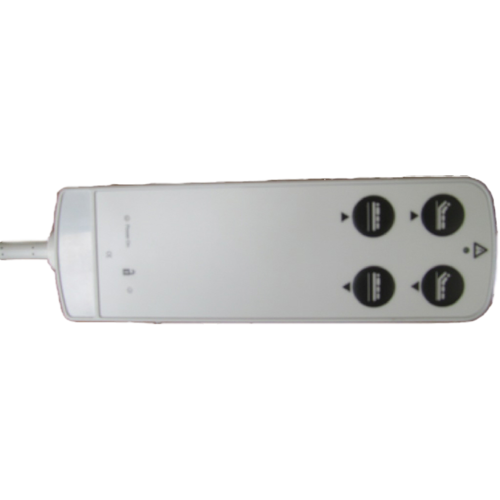 43943 Dewert Handset - 4 Button - 13 Pin Plug - No Lock
