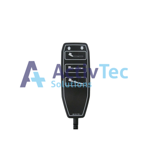 Linak HB43H03-118011 Handset - 6 Button - Round 8 Pin Plug