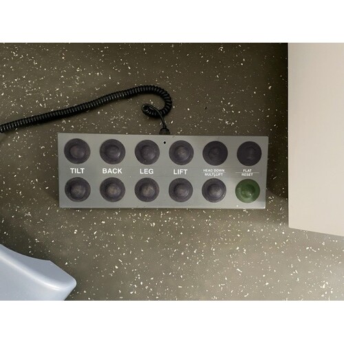 Callisto 201 Chair - 12 Button Footswitch