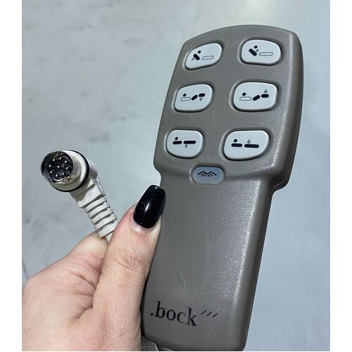 Bock Bed - 9 Pin Plug 7 Buttons With Light - HANDSET - OEM