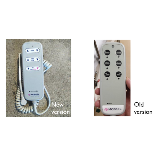 Modsel / Select Patient Trolley - Dewert Handset - 6 Button - 13 Pin Plug