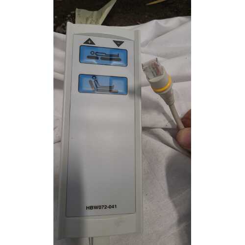 Arjo Plinth - Linak HBW072-041 Handset - 6 Button - RJ45 / Internet Style Plug