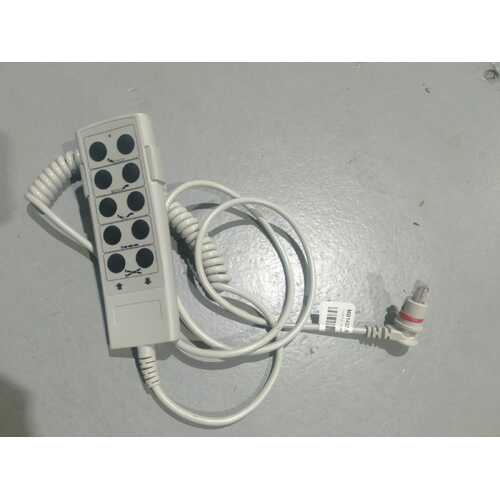 Timotion TH7-2027-001 Handset - 10 Button - RJ45 / Internet Style Right Angle Plug - Red Ring