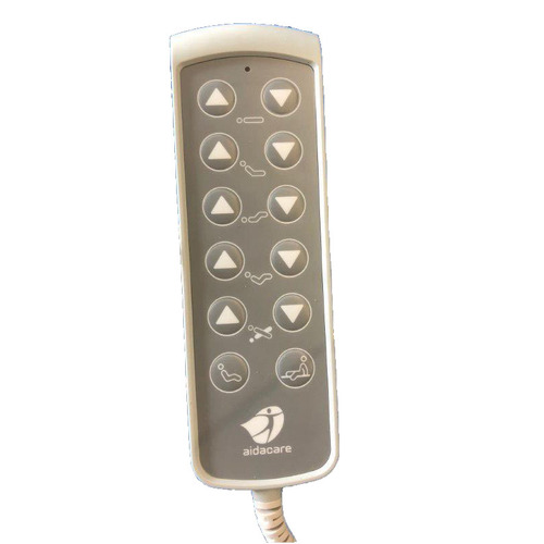 Aidacare FL250 / FLX Bed - Timotion TH12-1337-001 Handset - 12 Button - RJ45 / Internet Style Plug